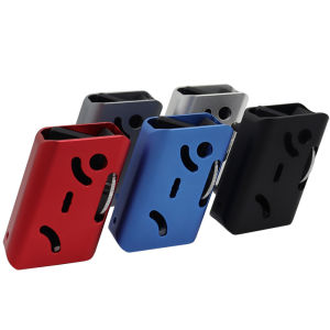 ซองใส่แม็กซี่มีนอลูมิเนียม CNC สำหรับยิงปืน IPSC แบบยุทธวิธี สำหรับการแข่งขัน USPSA ปรับมุมได้หลายระดับ