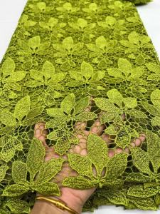 Vải Ren Châu Phi Vải Tuyn Nigeria Thêu Mềm Mại Bằng Cotton Damask Dùng Cho Váy Cưới Trang Phục Dự Tiệc Cưới May Vá 2026