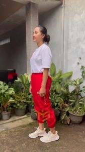 Celana Panjang Trening Jogger Parasut Dewasa Saku Resleting Bahan Despo- Celana Olahraga Gym Running