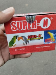 super N multivitamin untuk semua jenis burung ocehan