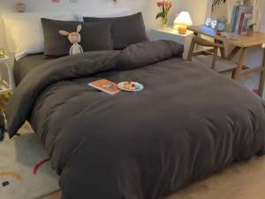 HODESO Premium 4 in 1 Plain Bedsheet Queen Size with Pillow Case No Lukot No Gusot Soft Fabric