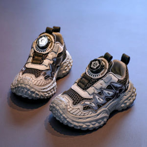 New Autumn Children Running Shoes Lightweight Breathable Soft Sole