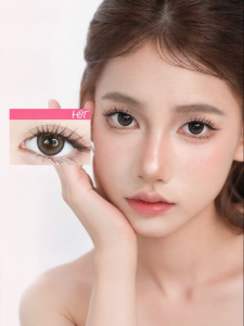 Colorful Vision Correcting Contact Lenses