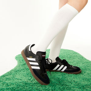 ShangSen White Sport Pressure Socks Pure Color JK Leg Socks Yoga Tennis Fitness Long Socks Mountain Bike Compression Socks