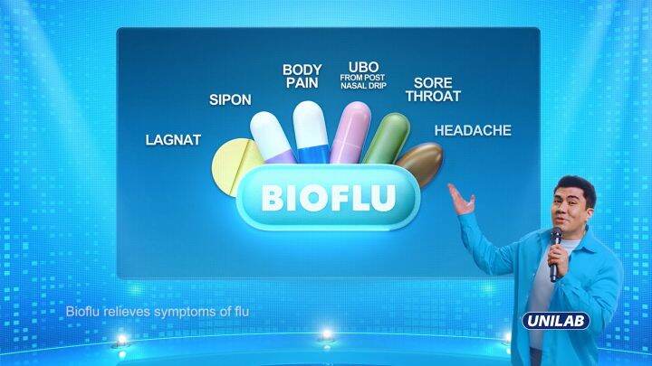 Unilab Bioflu 100 Tablets - Medicine For Relief Of Flu And Other ...