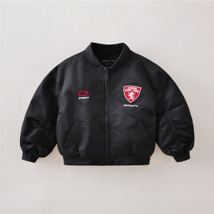 Marc&Janie | Fluorine Free Water Repellent Boys Baseball Jacket