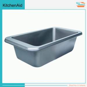 KitchenAid 9x5in Nonstick Aluminized Steel Loaf Pan Contour Silver