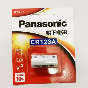 Pin CR123 Panasonic Lithium 3V Pin máy ảnh Cr123A chính hãng (1 vỉ 1 viên)