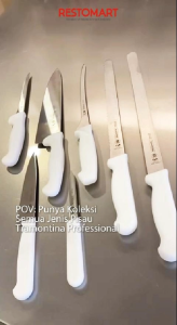 Pisau Daging / Pisau Dapur 25.4 cm / Butcher Knife 10" Professional TRAMONTINA Stainless Steel (1511558) (F9)