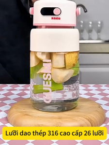 Máy Xay Sinh Tố Cầm Tay YANPAI Máy Ép Đa Năng Hiển Thị Điện Thông Minh 700/1000ML