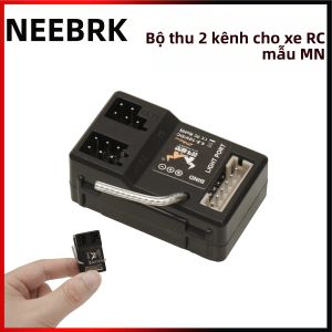 Bộ Thu 2CH 2.4G Cho Xe RC Crawler 1/12 Cổng Đèn LED Tương Thích Với Các Mẫu MN82 MN78 MN99 MN128 MN168 MN111 MN90 WPL Điện Áp 4.8-10V DC