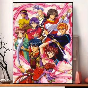 Bandai | Diamond Painting Anime Character Theme Diamond Mosaic Handmade Art Exquisite Gift Home Decoration
