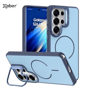 For Magsafe Magnetic Case For Samsung Galaxy S26 Ultra S25 Edge S24 Plus S23 FE A37 A57 A52 A15 A55 A54 A25 Lens Bracket Cover