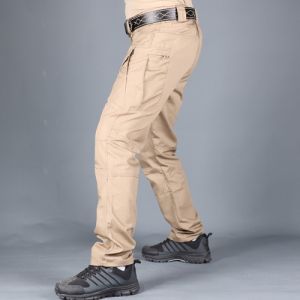 Tactical Pants For Men: Waterproof & Breathable Elastic Quick Dry Cargo Pants