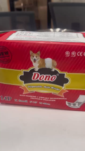 DONO Disposable MALE WRAPS with FREE Wipes (AUTHENTIC)