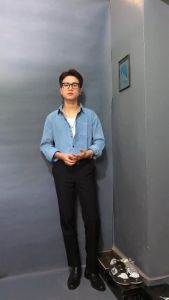 {Freeship MAX} SơMi JEAN DENIM Tay dài Dáng Xuông cực Hot. Hàng cao cấp chống nắng nóng thời trang lịch lãm. Mẫu áo siêu hot 2024 cho anh em