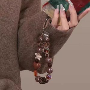 YOUSIDUN | Dây buộc điện thoại di động Vòng đeo tay điện thoại di động của Treo cổ tay Đen 2026 Vòng đeo tay điện thoại di động của Dây buộc Phong cách không va chạm Dây chuyền làm đẹp tuyệt đối