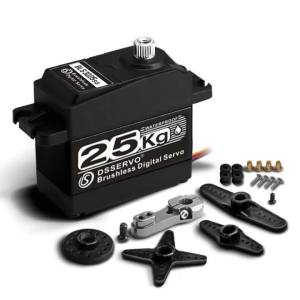 Waterproof Digital Servo 25kg 35kg 45kg 55kg Brushless Motor Gear 180/270/360° for 1:8 1:10 1:12 SCX10 TRX4 RC Baja Crawler Cars