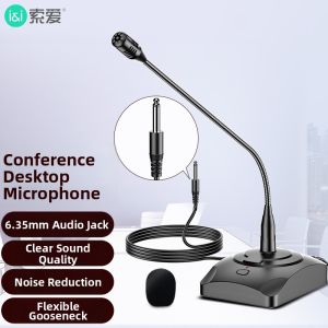 soaiy | Desktop Recording Microphone for Video Conferences 3.5mm
