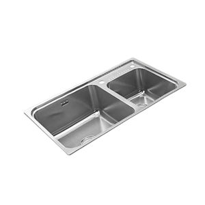 Kohler | Durable Stainless Steel Double Basin Kitchen Sink