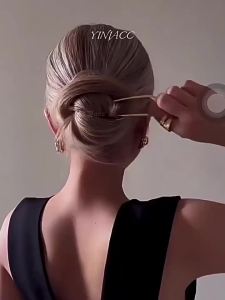 U-Shaped French Hair Pin For Women Girl Colorful Metal Hair Sticks Hairpins Hair Styling Tools Easy To Use Hair Accessories