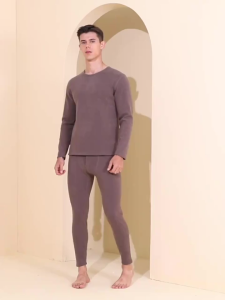 Warm Thermal Underwear for Men Fleece Long lady Innerwear Thermal Wear Set Winter