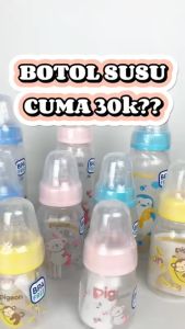 BOTOL SUSU PIGEON 120ML PERISTALTIC - BOTOL SUSU BAYI 120 ML DOT SLIM