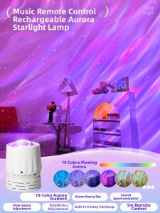 Twelvetooo | Sound-Responsive Starry Sky Projector Lamp