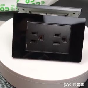 FCM Wall Switch for Light Household Wall Switch Socket Panel 16A 250V Type 118 Porous One Open Five Holes with USB Power Socket