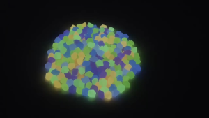 200pcs Glowing Stones Colorful Glow In The Dark Pebbles Decor For Aquarium Fish Tank