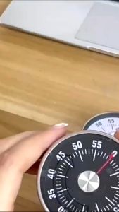 🔥FREESHIP🔥 Hẹn giờ nhà bếp cơ khí Hẹn giờ đồng hồ 60 phút có báo động lớn Đồng hồ từ tính