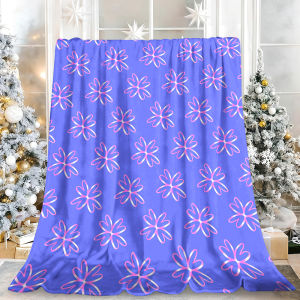Beast Kingdom | Sage Flowers Design Incredibly Soft Extra Warm Premium Bed Blanket Perfect for Cold Winter Holiday Nights Snuggling