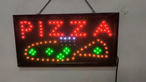 PIZZA LED DISPLAY BOARD SIGNAGE LED LIGHT ENERGY SAVING LIGHT BILLBOARD
