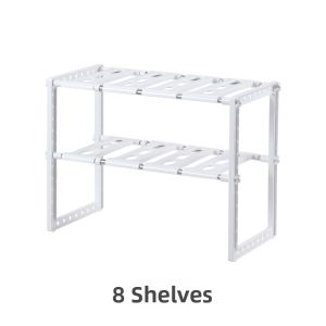 Stainless Steel Extendable Multi-purpose Shelf