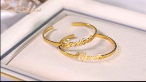 Gl 010 Gelang Nama model Allison bisa buat Namamu Sendiri Lapis Emas 24k