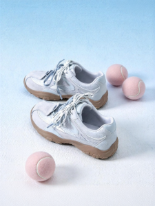 Josiny | Height-Increasing Chunky Sole Athletic Shoe Ice Blue