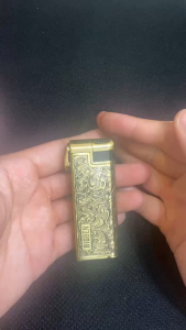 Bật Lửa Tẩu Lửa Ngang Bigben x Lubinski YJA-10071 – Hợp Kim Kẽm Tích Hợp Tool Tẩu Thiết Kế Sang Trọng