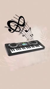 COD LYB Organ Piano Elektrik Anak Musical Keyboard 37 Keys PD880 / Piano Anak Laki Laki Perempuan Pakai Baterai Piano Elektrik Anak Set Lengkap