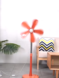 5 Blade Vertical Fan Gale Portable Electric Floor Fan