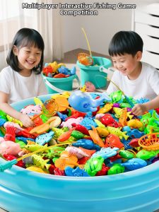 BABYSHOME | Educational Fishing Toy Magnetic