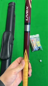 LIVEX 14mm Big Tip Pool Cue | 1/2 Split for Chinese 8-Ball/9-Ball/American 16-Ball