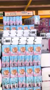 (ยกแพ็ค/ยกลัง) KUMA Lala Bear Pocket ทิชชู่เช็ดหน้า พกพาแบบจิ๋ว (1 แพ็ค 10 ซอง)