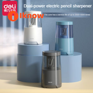 Tôi Biết Deli va5 Máy Gọt bút chì tự động mài bút chì hoạt hình văn phòng phẩm