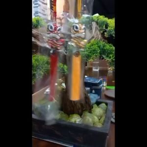 Dây treo hình sư tử múa dây trang trí ô tô trang trí Tết lễ hội