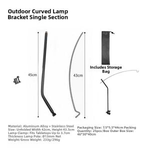 Portable Outdoor IGT Table Light Stand