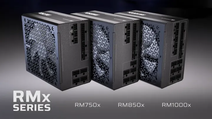 Corsair RMx Series Cybenetics Gold ATX3.1 PCIe5.1 Fully Modular Power Supply - RM850X / RM1000X