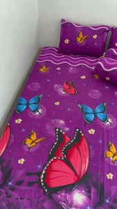 Sprei Motif Kupu Hijau: Pilihan Nyaman untuk Tidur & Musim Panas