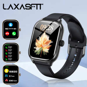 LAXASFIT New Men Women Smart Watch Bluetooth Talk Digital Smart Watch Clock Multi Sport Function Smart Watch Android IOS