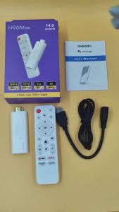 H96 | RK3518 Android 14.0 TV Stick Voice Assistant Remote Control 4K Video Wifi6 BT5.4 Game Media Player Smart TV Box H96 Max