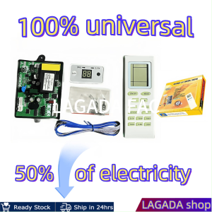 Universal System Control Inverter Aircon Split type and Window Type Air Conditioning Computer Board Control Panel Universal Panacea Modified Strip Display (50% Energy saving)